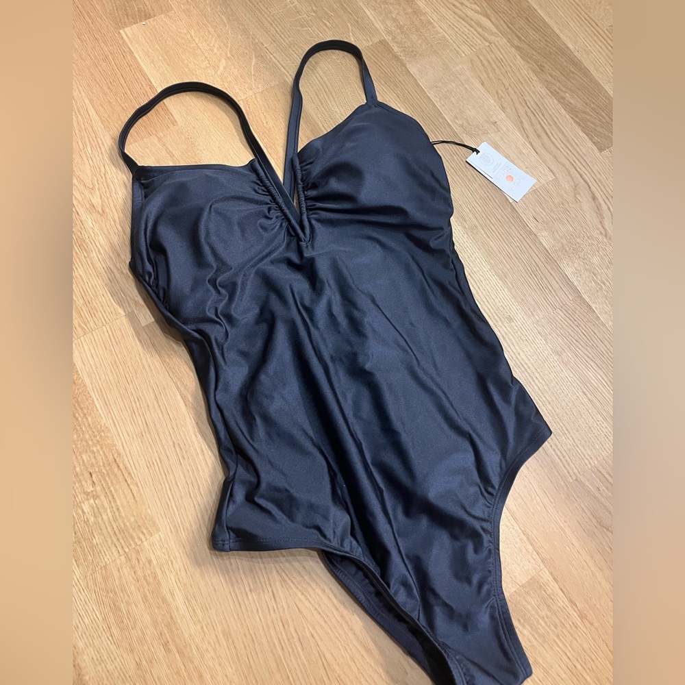 Shade & Share Navy Women's Swimsuit One Piece